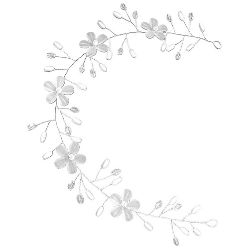 Cerchietto per sposa - cerchietto,