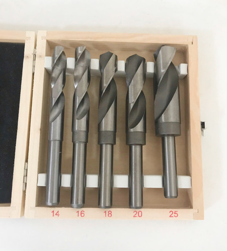 Punte trapano 5pz - trapano, ferro
