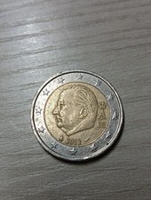 MONETA 2 EURO RE ALBERTO II (BELGIO) 2011