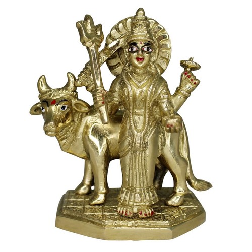 Ottone divinità kuldevi idol - kuldevi,
