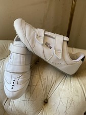 Lacoste Sneakers in Pelle Totale bianca chiusura a strappo taglia 41/7