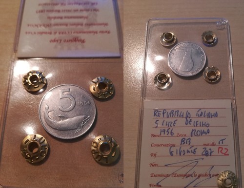 Lire delfino 1956 - 1956, rara