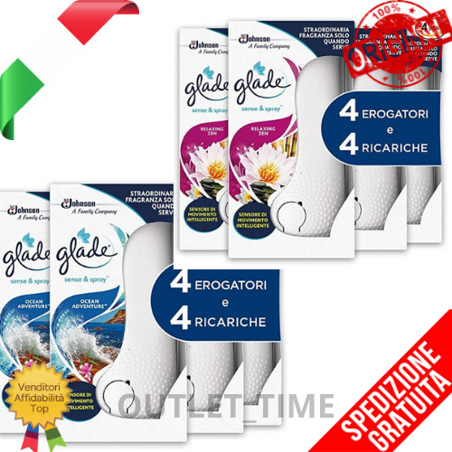 Glade sense spray ricarica - glade, sense&spray