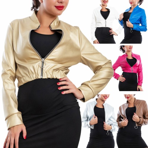 Giacca donna corta zip - , bomber