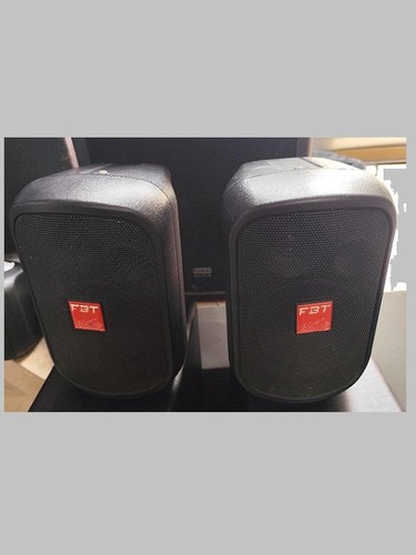 Coppia casse amplificate fbt - coppia,