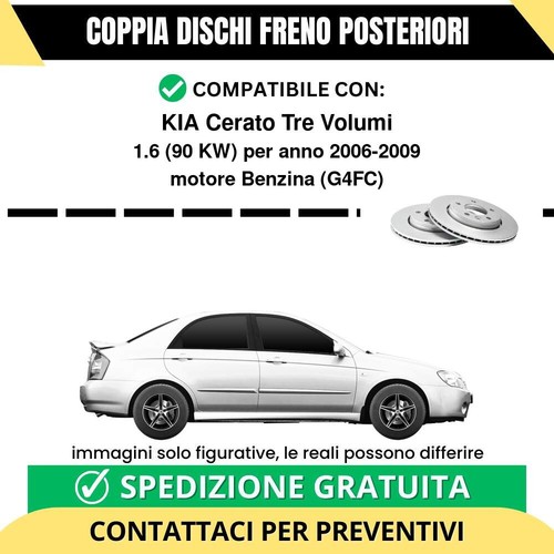 Coppia dischi freno - freno, posteriori
