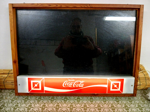 Coca cola bacheca vintage - bacheca, con