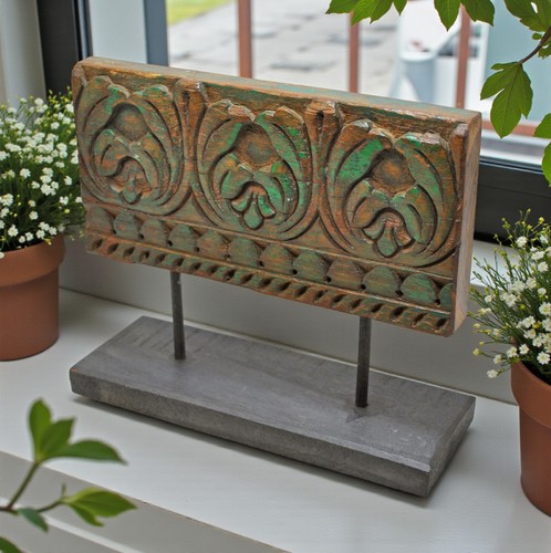 Antico floreale legno - floreale, in