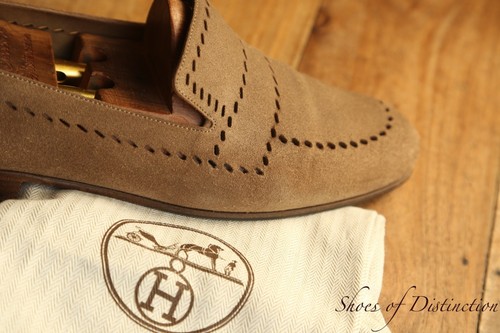 Mocassini hermes marrone - hermes,