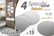 4 SPECCHI ADESIVI TONDI