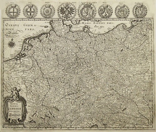 Germania originale incisione - germania,