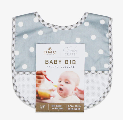 Charles craft cross stitch - stitch, bib