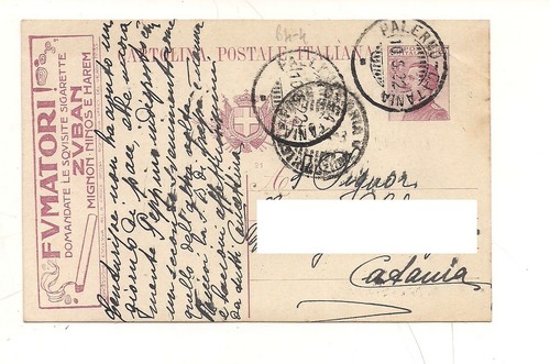 3585 cartolina postale - cartolina,