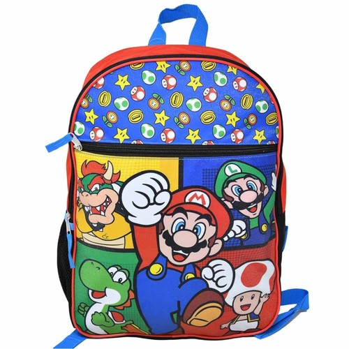 Zaino bioworld super mario - zaino, 16"
