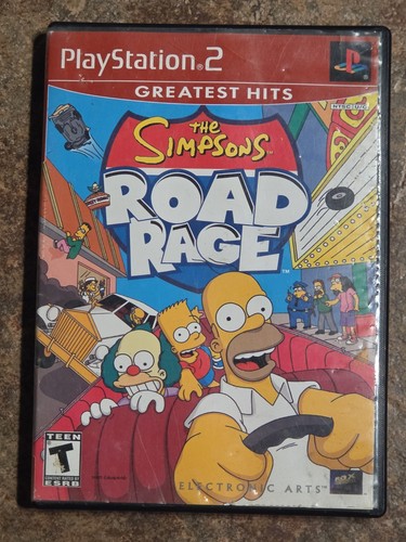 The simpsons road rage sony - simpsons:, (sony