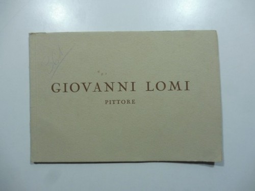 Giovanni lomi pittore con - giovanni, pittore.