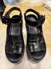 Celine Sandali in pelle con