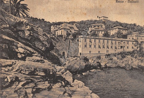 Cartolina recco mulinetti - cartolina,