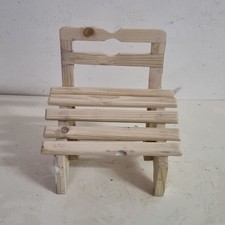 Miniatura sedia legno