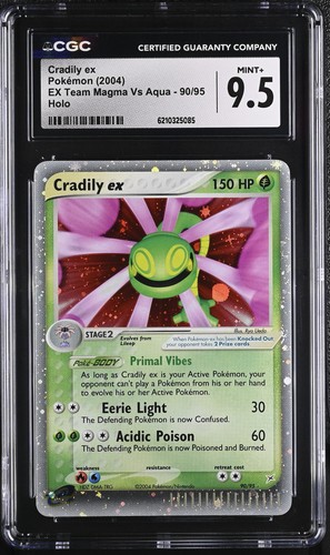 Cgc mint carta pokemon - 9.5,