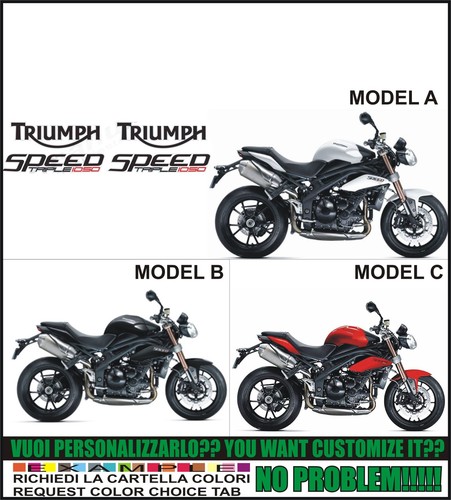 Adesivi 1050 speed triple - 1050,