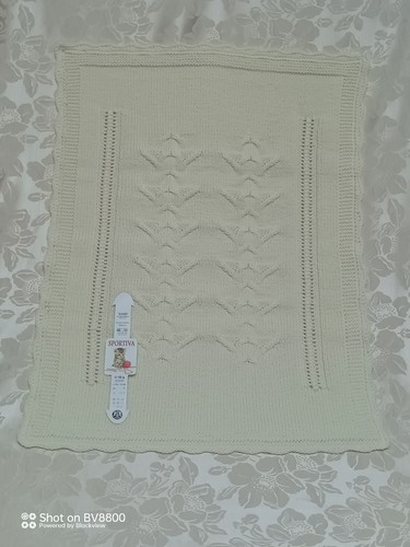 Coperta neonati lana - neonati, merino