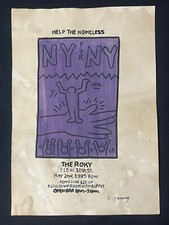 keith haring disegno e dipinto