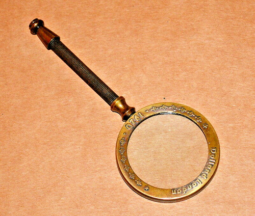 Antica lente ingrandimento - antica, d'ingrandimento