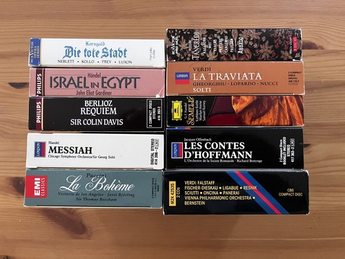 Opera box set lot - opera, 10