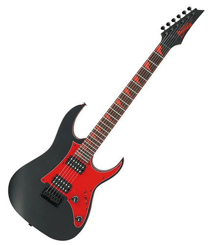 Ibanez grg131dx black flat - black,