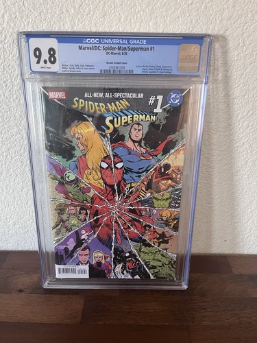 Marvel spider man superman - marvel/dc, spider-man/superman