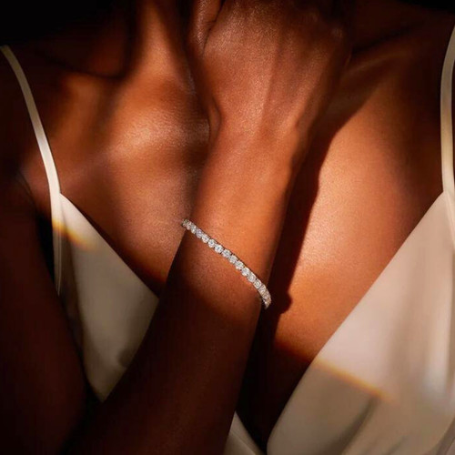 Bracciale tennis diamante gli - bracciale,