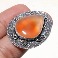 Anello corniola pietra