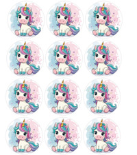 12 tondi immagine commestibile