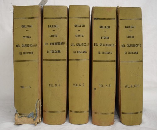 Old book libro - 5, volumi