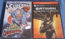 DVD DC Comics Superheroes Animated SUPERMAN Classic Cartoon,BATMAN Gotham Knight