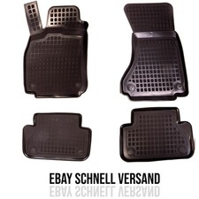 4x set tappetini in gomma 3D