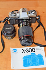 Minolta X-300+obiettivo MD