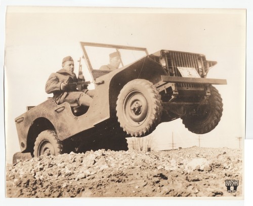Jeep introduced flying over - flying,