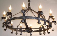 LAMPADARIO FORGIA 12 LUCI IN