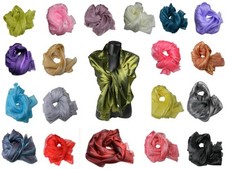 Stola cerimonia donna scialle elegante stole coprispalle a scelta raso lucido