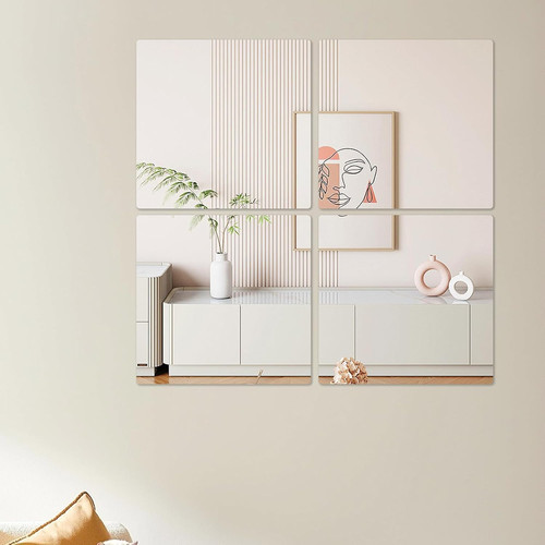 Pezzi specchio adesivo - pezzi,