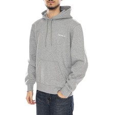 Hooded Script Embroidery Sweat