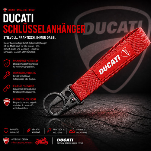 Portachiavi ducati moto - portachiavi,
