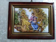 Antico quadro su ceramica