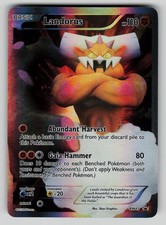 Landorus - BW43 Black And