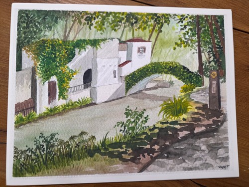 Stampa artistica acquerello
