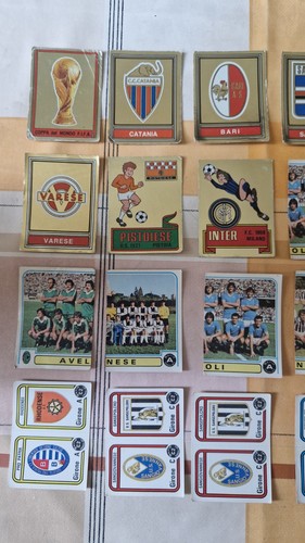 Lotto figurine calciatori - 71,