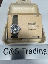 OROLOGIO MILITARE ELGIN MRMW Montre Roroi TYPE A-11 Orologio da uomo nero...