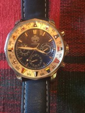 Orologio Uomo SUG 1883 Cronografo Nautico Con Bandiere Segnaletiche, Raro